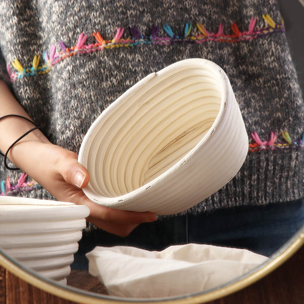Proofing Basket Banneton - Naturalne, ręcznie robione akcesoria do wypiekania:
