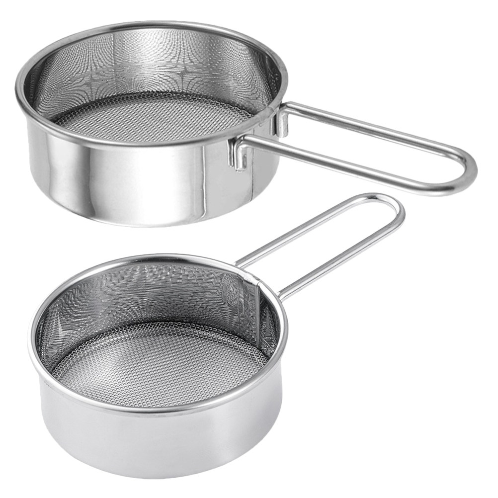 Baking Powder Kitchen - 2 sztuki – przenośne, miniaturowe sito