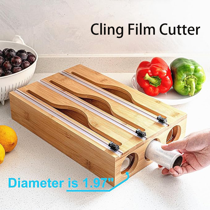Kitchen Baking Tray Storage - Pojemnik 3 w 1 na folię