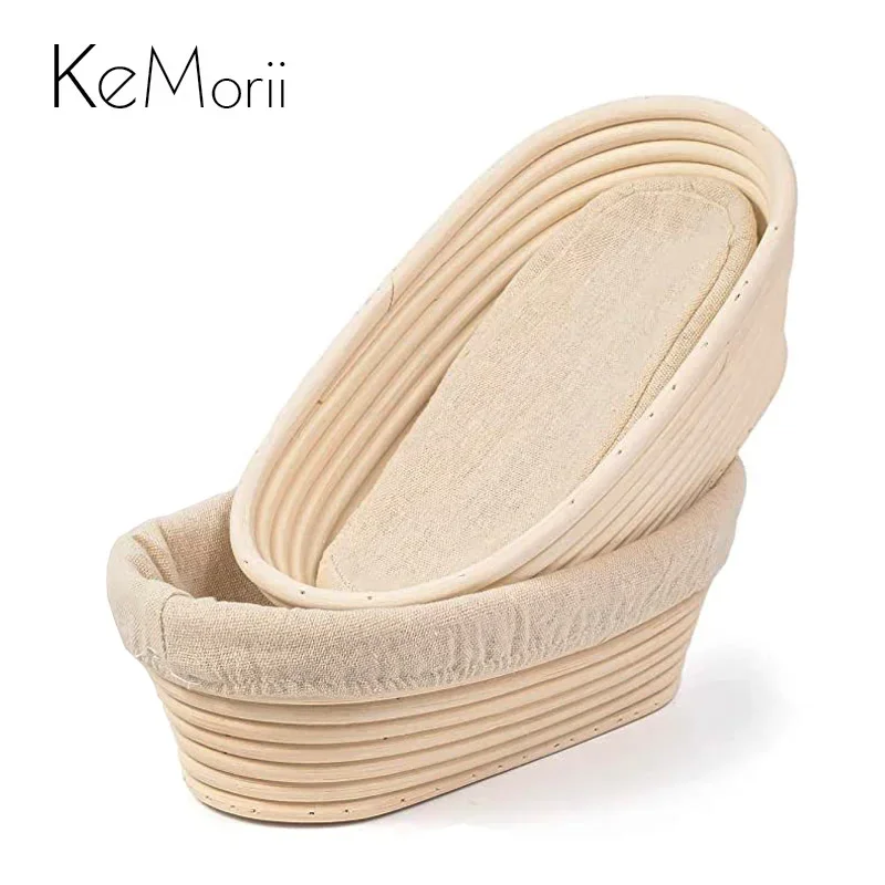 Proofing Basket Banneton - Naturalny rattanowy kosz do wyrastania chleba