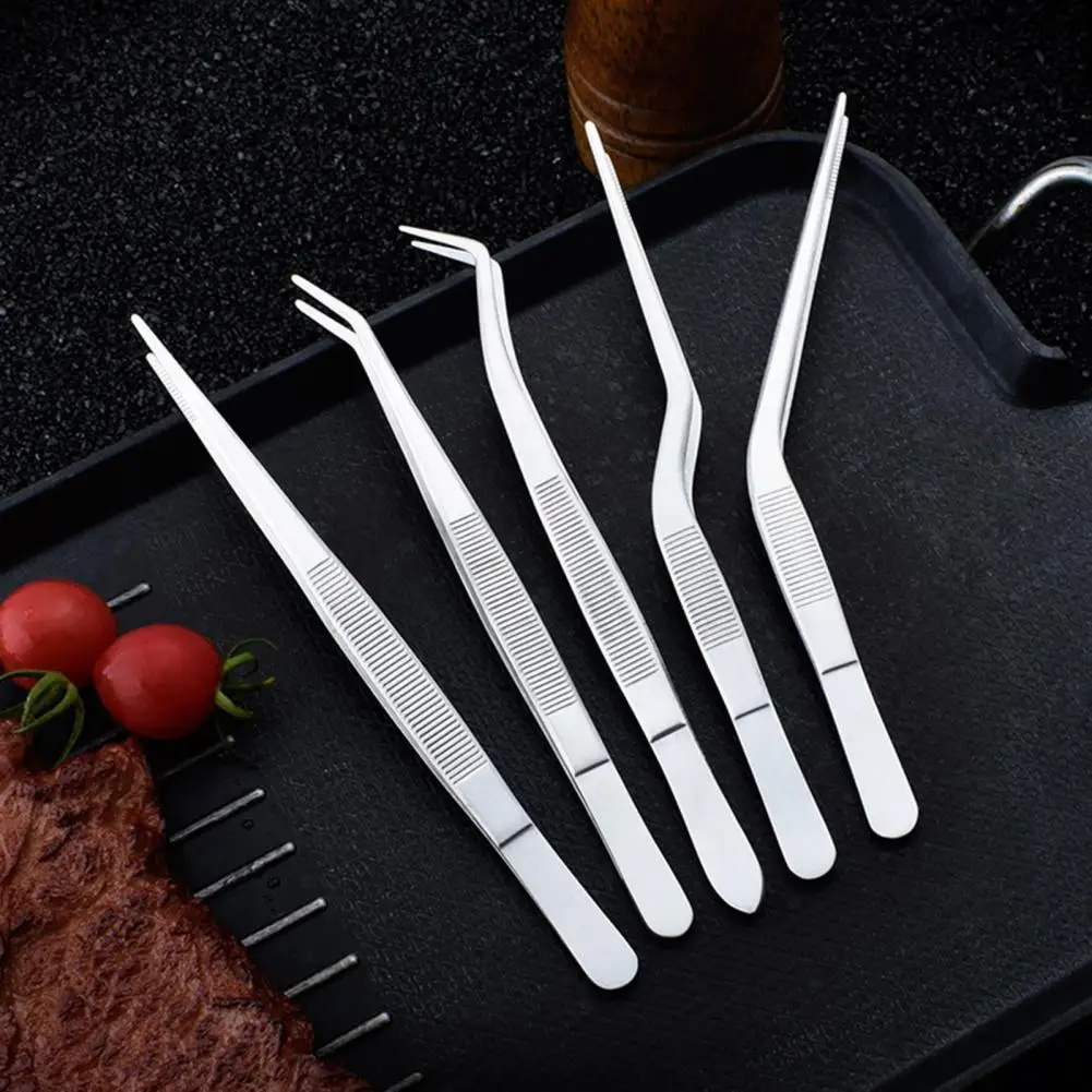 Baking Kitchen Set - Zestaw profesjonalnych pincet kuchennych ze stali