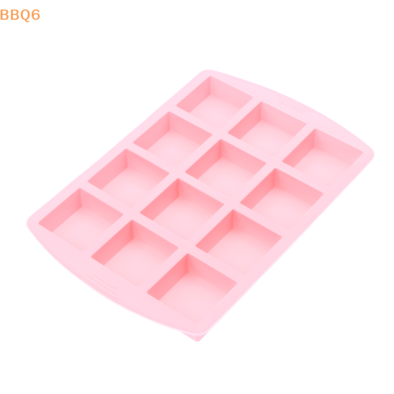 Silicone Cake Mold - 1 szt. 12-gniazdowa kwadratowa forma silikonowa
