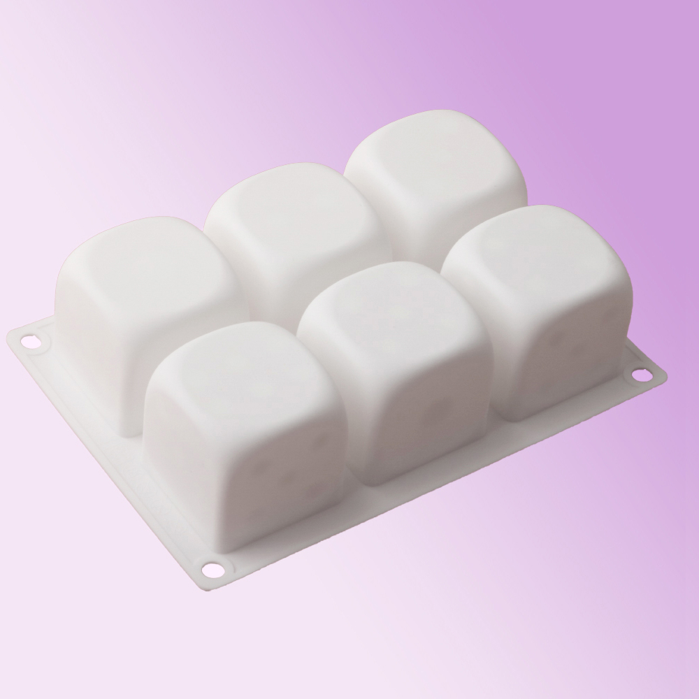 6-Cell Cube Mousse Cake Mould  – Kitchen Appliances For Baking recenzja i cena
