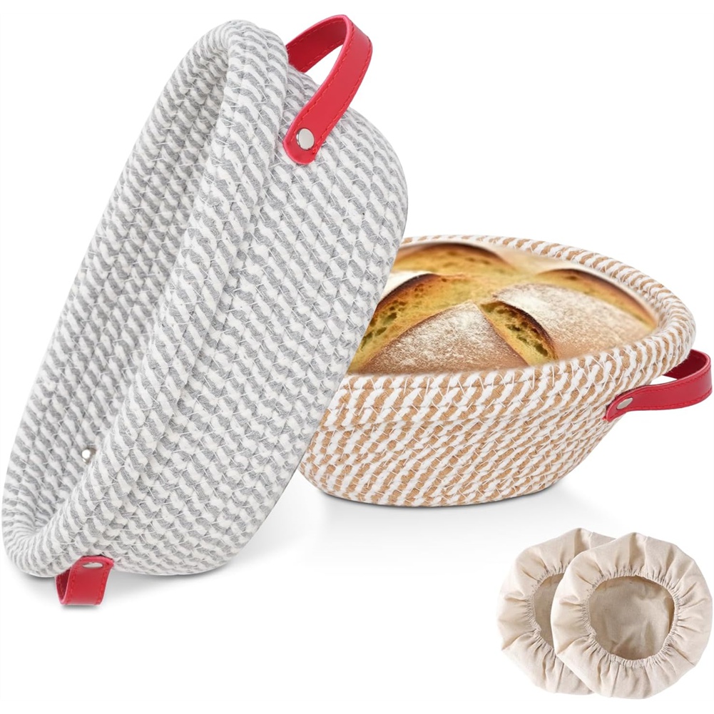 2 sztuki koszyków do wyrastani – Proofing Basket Banneton recenzja i cena