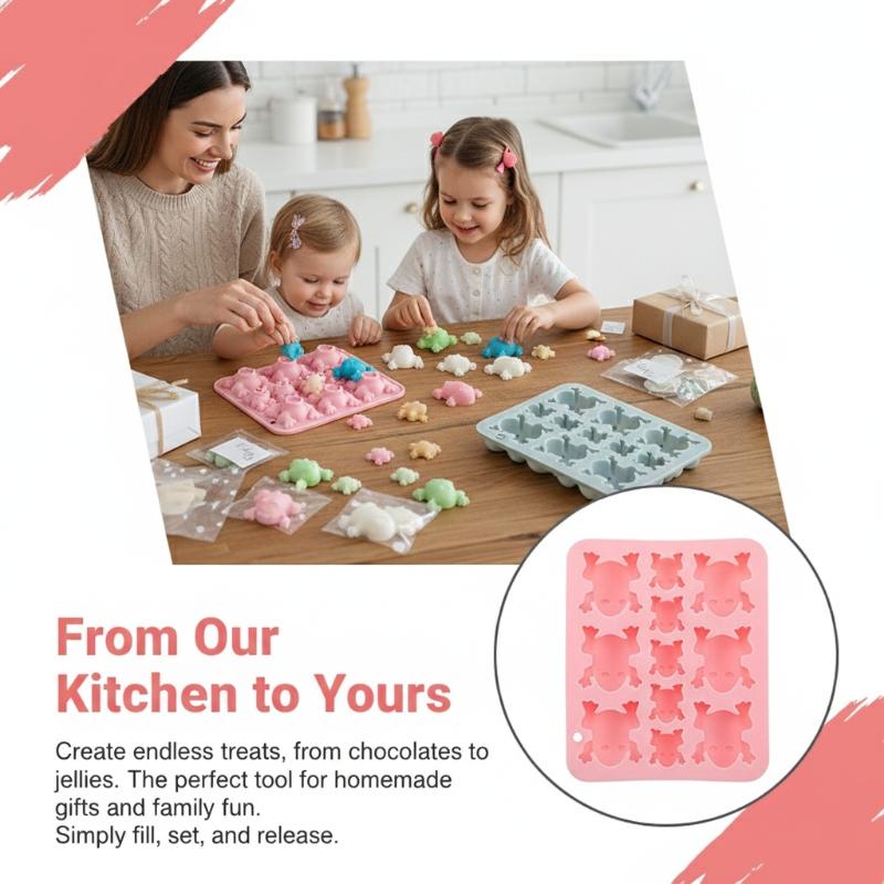 Forma silikonowa żaby, forma d – Silicone Cake Mold recenzja i cena