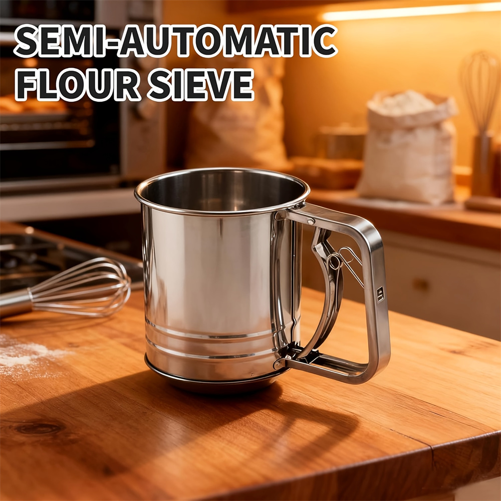 1/2 szt. Sitko do mąki ze stal – Baking Powder Kitchen recenzja i cena