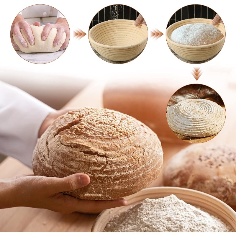 Koszyk do fermentacji chleba P – Proofing Basket Banneton recenzja i cena