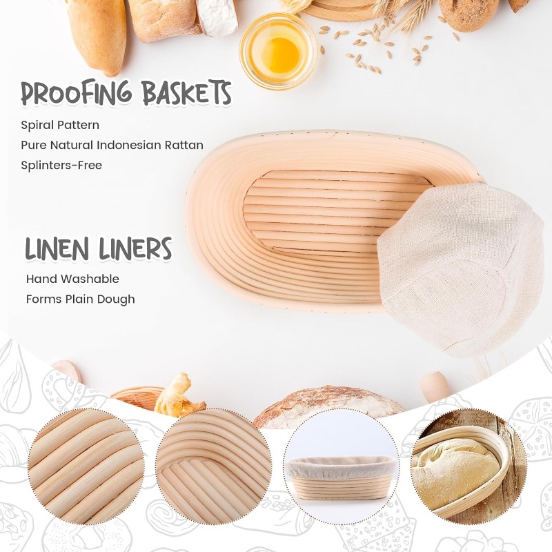 Koszyk do fermentacji chleba P – Proofing Basket Banneton recenzja i cena