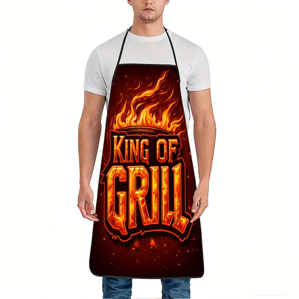 1 sztuka fartucha Bbq King, fa – Kitchen Baking Ideas recenzja i cena