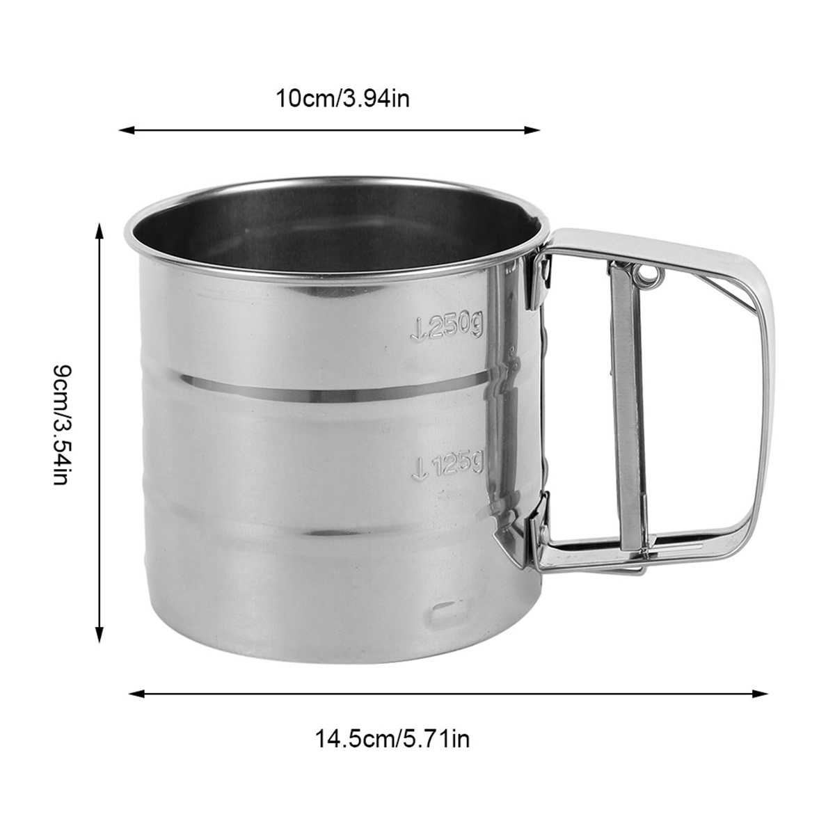 Sitko sitko ze stali nierdzewn – Baking Powder Kitchen recenzja i cena