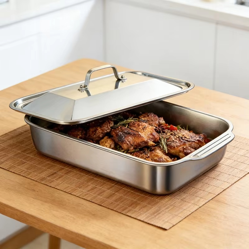 Prostokątna, głęboka blacha do – Kitchen Baking Products recenzja i cena