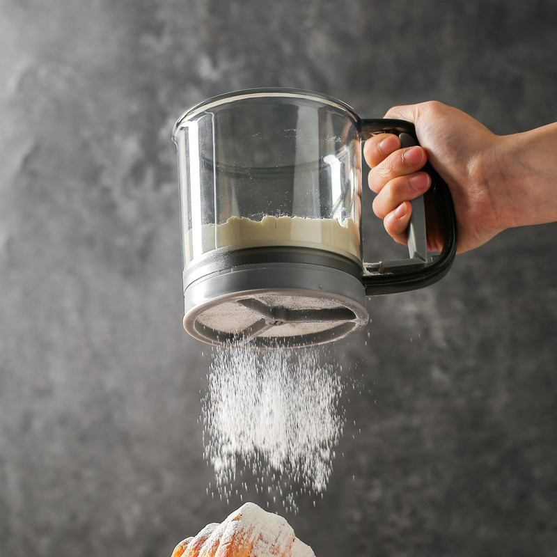 Ręczne sito do mąki, półautoma – Baking Powder Kitchen recenzja i cena