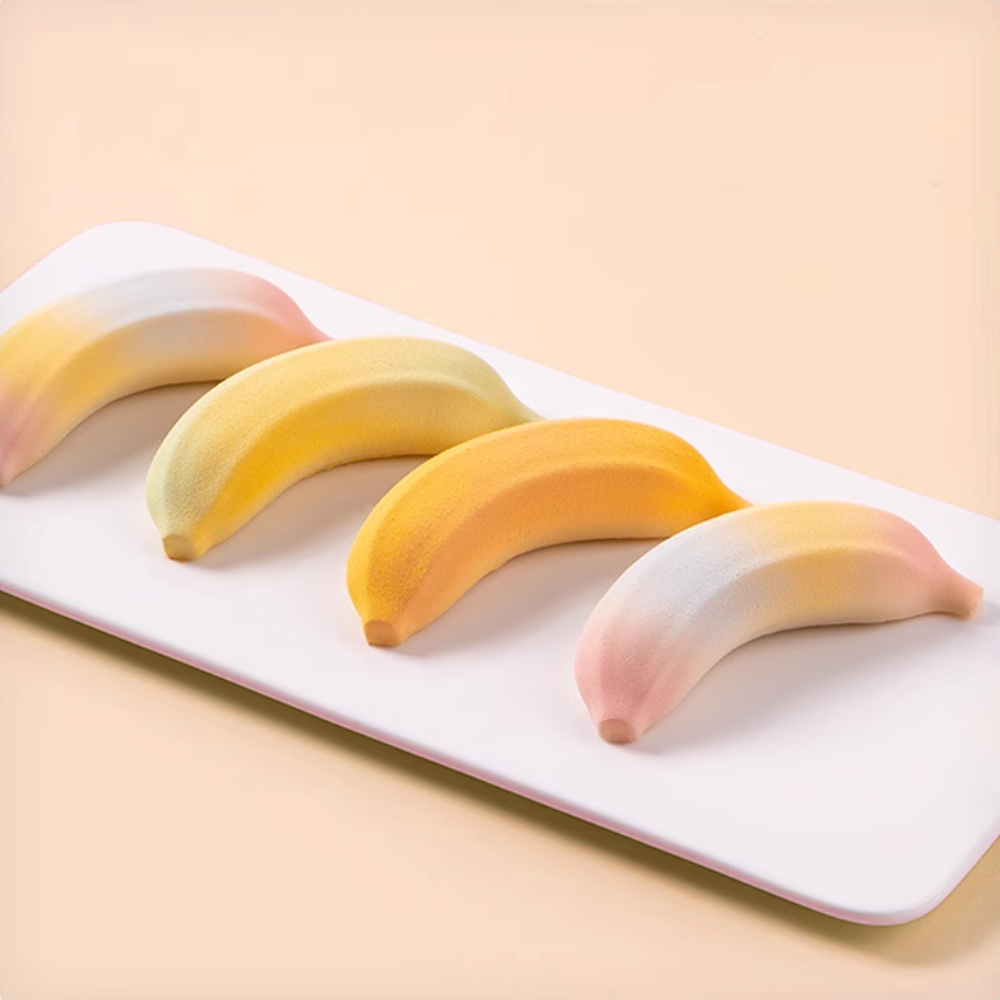 6 lub 12 komórek Banana Design – Kitchen Appliances For Baking recenzja i cena