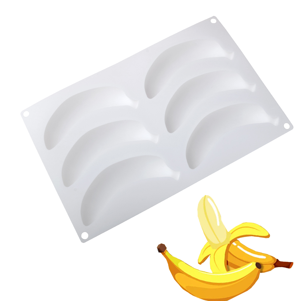 6 lub 12 komórek Banana Design – Kitchen Appliances For Baking recenzja i cena