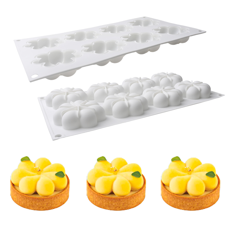 1 lub 8 komórek Kwiatowy wzór  – Kitchen Appliances For Baking recenzja i cena