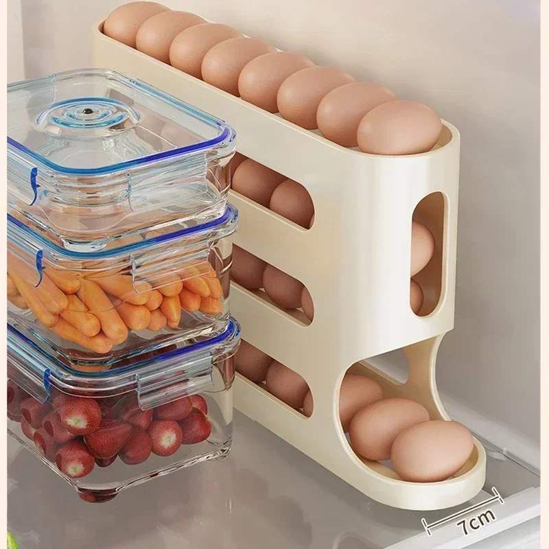 4-warstwowy pojemnik na jajka  – Kitchen Baking Tray Storage recenzja i cena