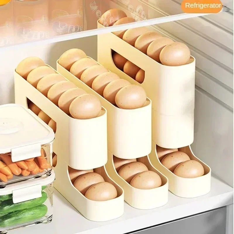 4-warstwowy pojemnik na jajka  – Kitchen Baking Tray Storage recenzja i cena