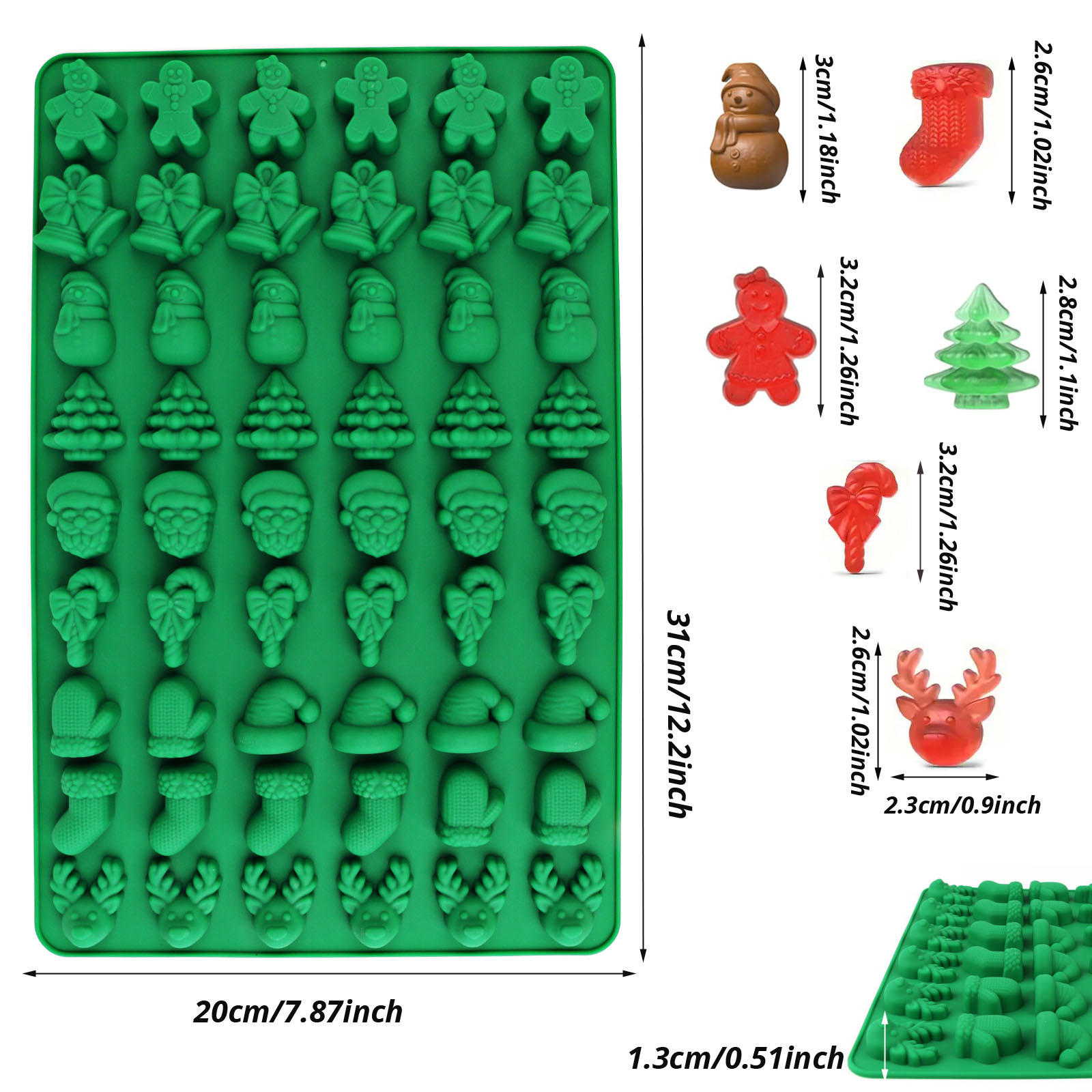 Cztery rodzaje silikonowych fo – Silicone Cake Mold recenzja i cena