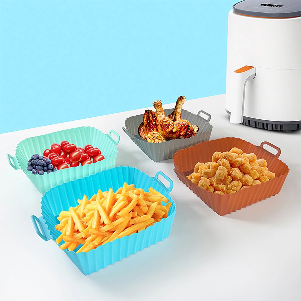 Silikonowa forma do frytkownic – Kitchen Accessories For Baking recenzja i cena
