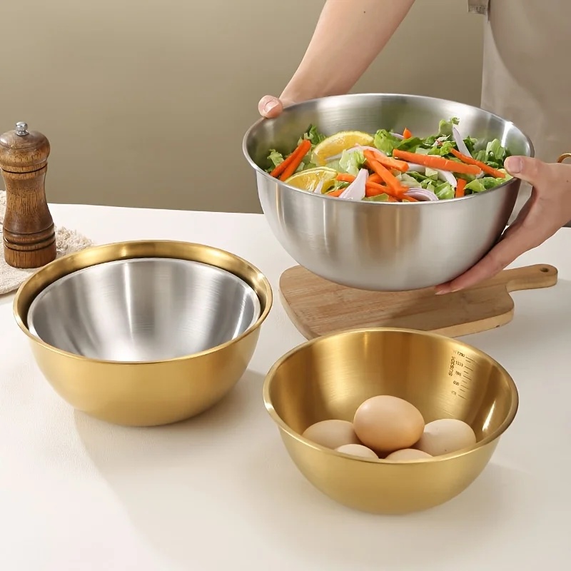 Zestaw 3 misek ze stali nierdz – Baking Kitchen Set recenzja i cena
