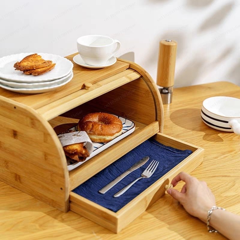Wielofunkcyjny bambusowy pojem – Kitchen Baking Storage Containers recenzja i cena