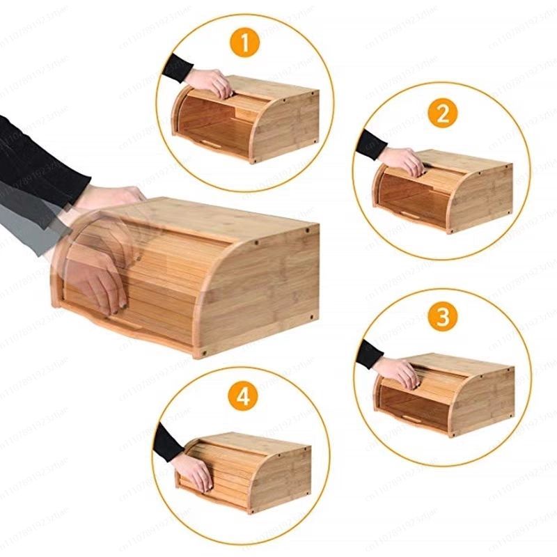 Wielofunkcyjny bambusowy pojem – Kitchen Baking Storage Containers recenzja i cena